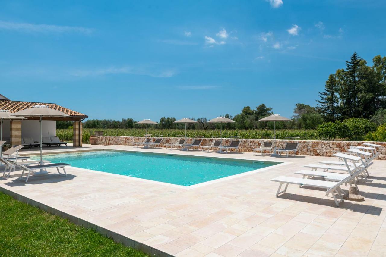 Masseria Tenuta Flora Maria Leverano Bagian luar foto